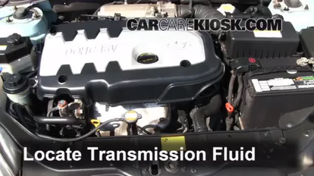 2007 Hyundai Accent SE 1.6L 4 Cyl. Liquide de transmission Rajouter du liquide